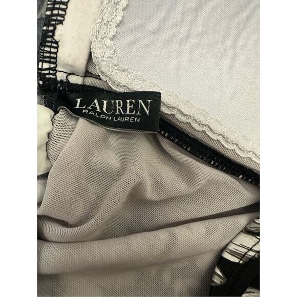 Lauren Ralph Lauren Tummy Control Twisted Tubini Swim Top - Picture 4 of 7